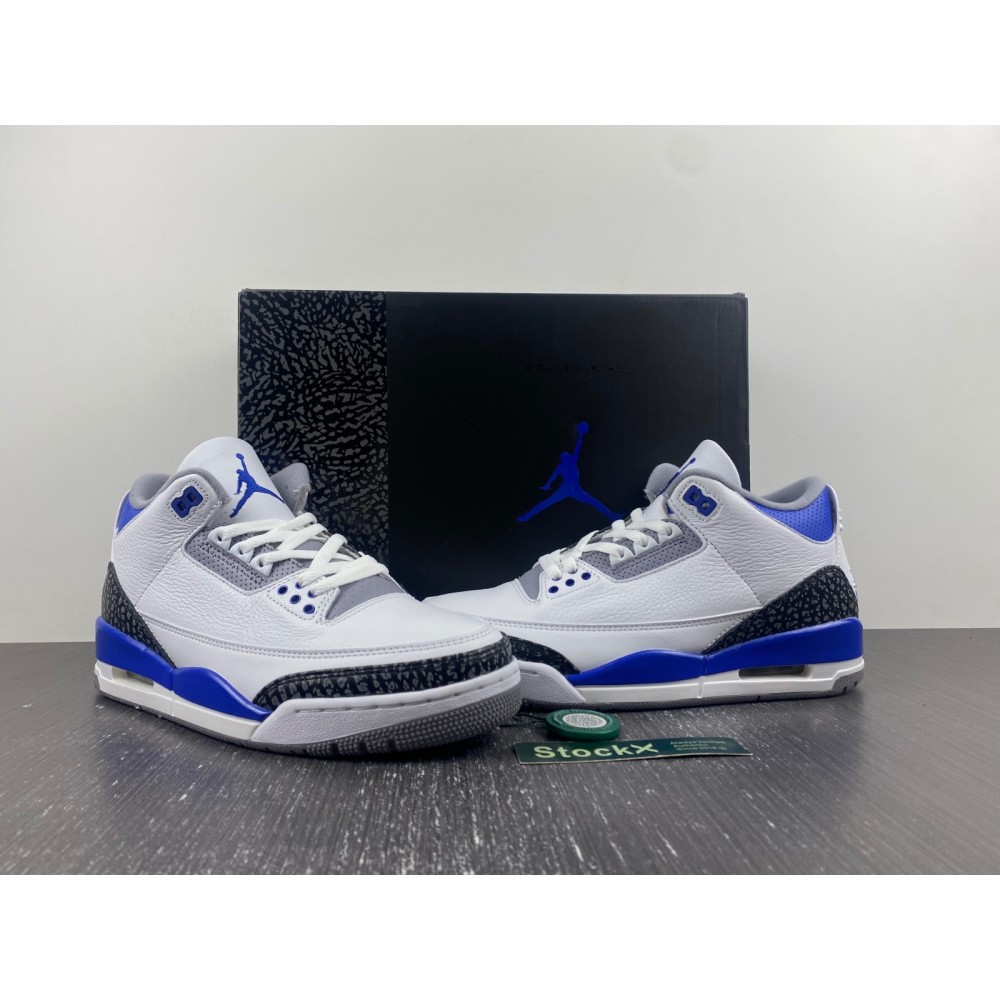 AIR JORDAN 3 RETRO RACER BLUE CT8532-145
