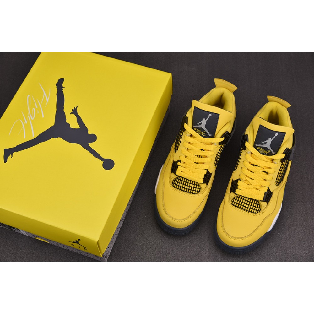 Jordan 4 Retro Lightning Men