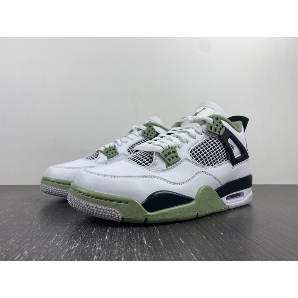 Wmns Air Jordan 4 Retro ''Seafoam'' - AQ9129 103