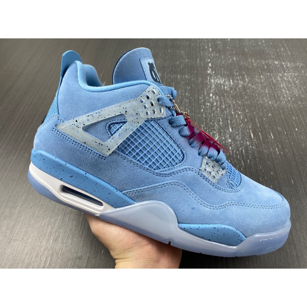 Air Jordan 4 Retro UNC 2019 PE Sky Blue AJ4 1032070