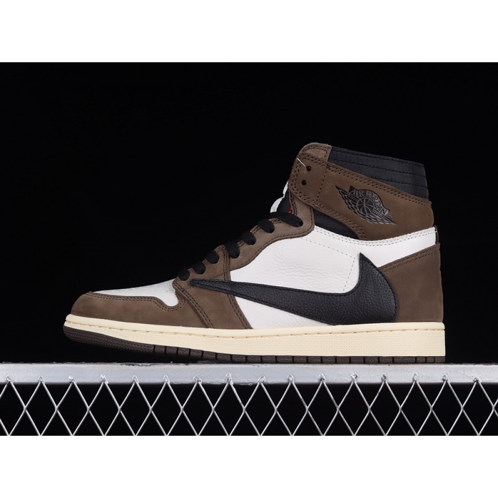 Travis Scott x Air Jordan 1 Retro High OG ''Mocha'' CD4487-100