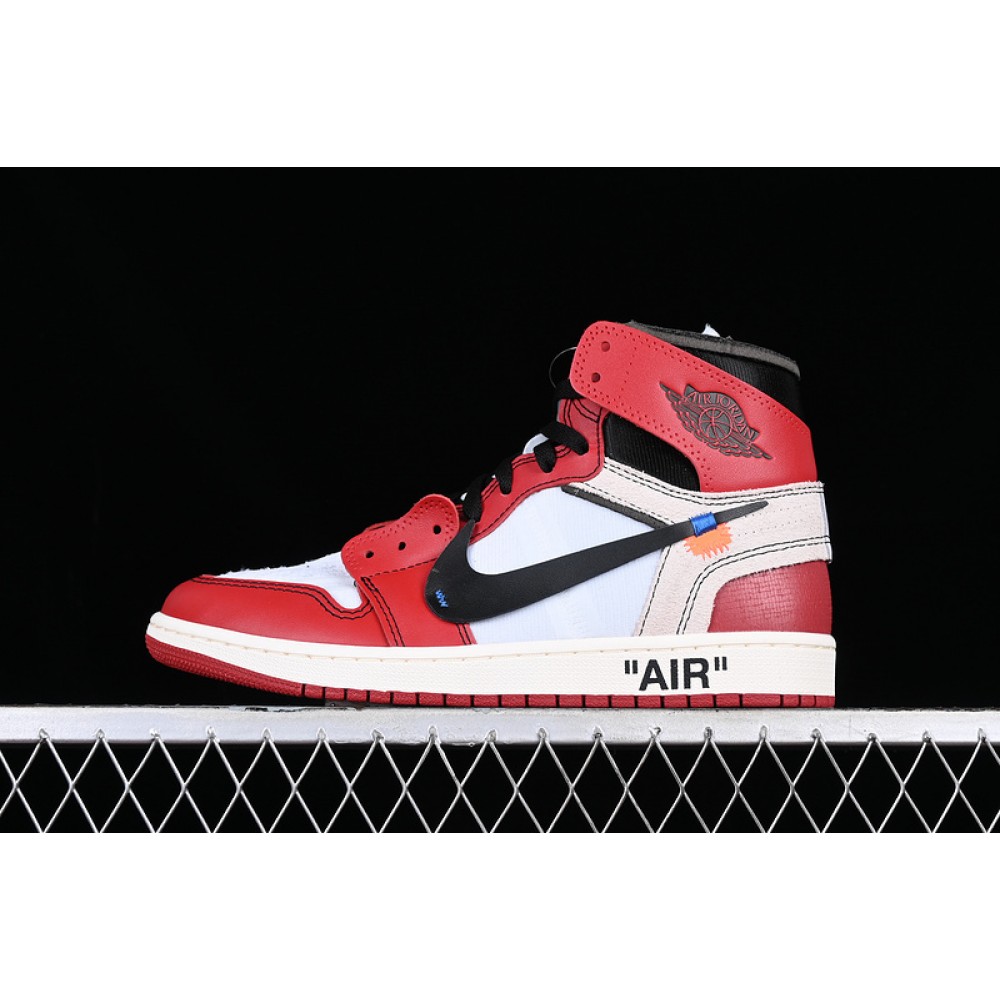 Jordan 1 Retro High Off-White Chicago Men''s AA3834-101