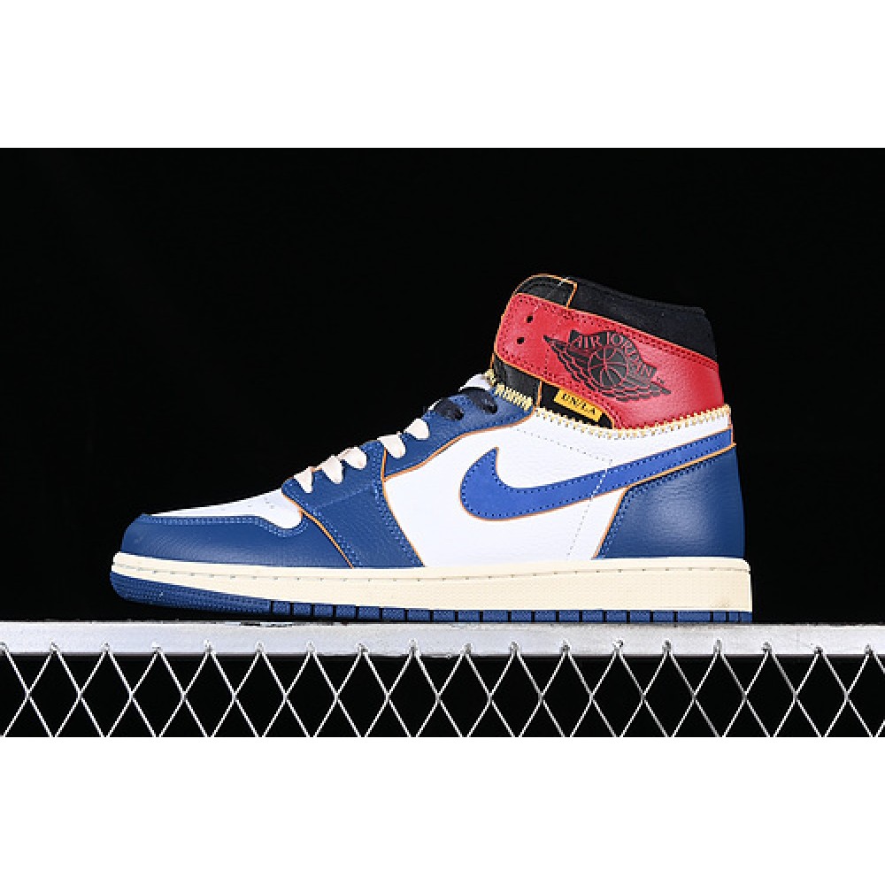 Jordan 1 Retro High Union Los Angeles Blue Toe Men''s BV1300-146