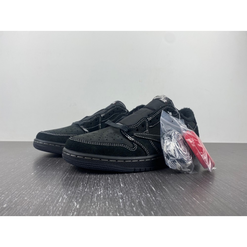 Jordan 1 Retro Low OG SP Travis Scott Black Phantom Men''s DM7866-002