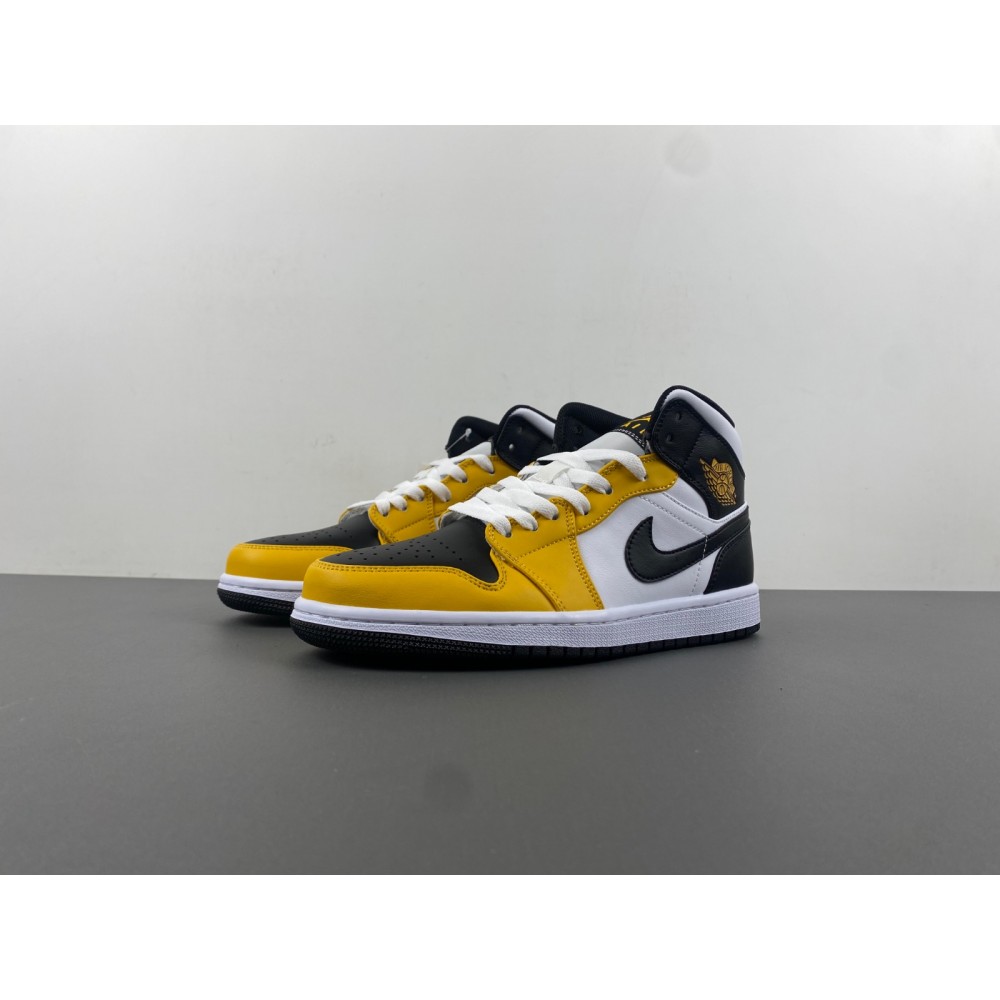 Jordan 1 Mid Yellow Ochre Men''s - DQ8426-701