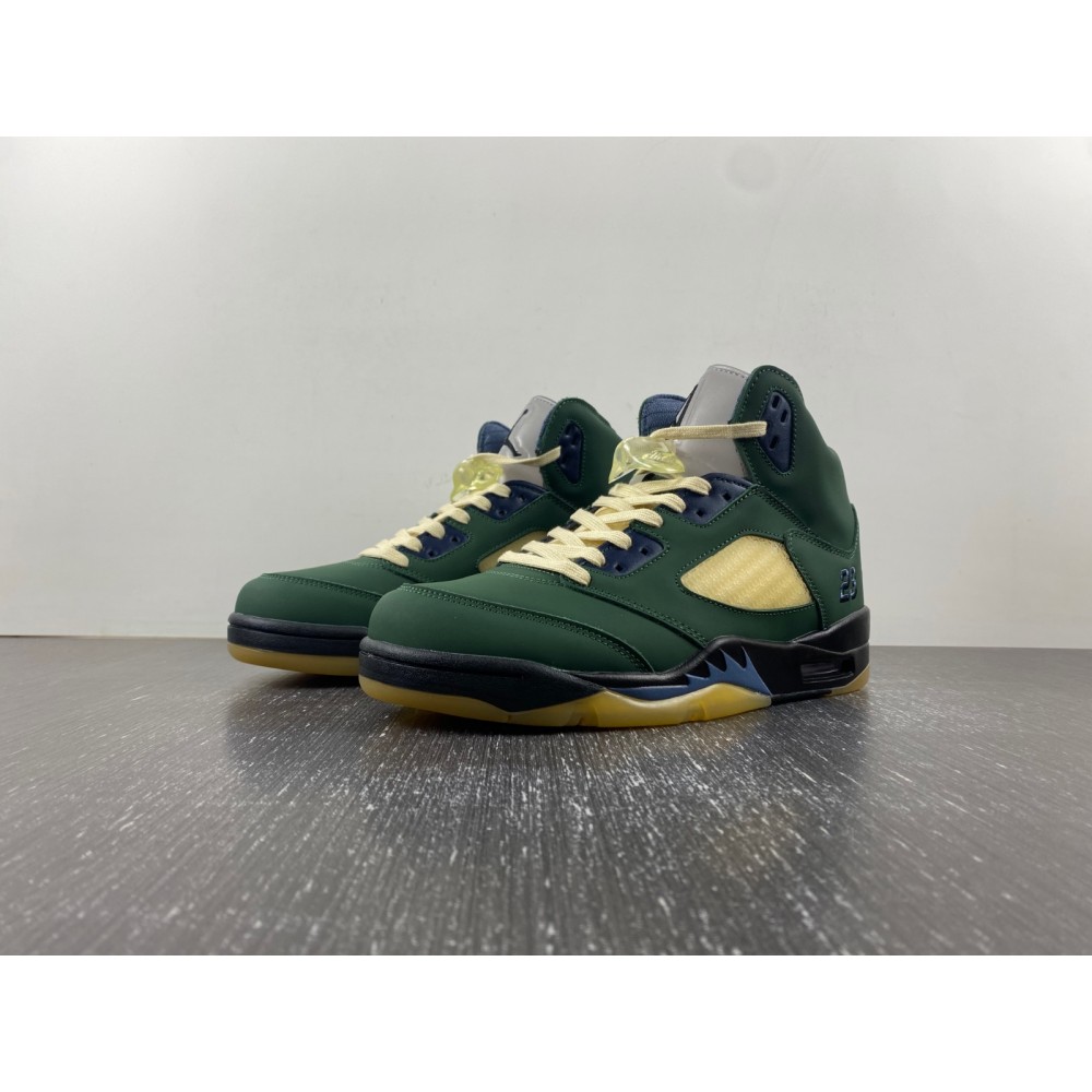 Air Jordan 5 "Navy Green” FZ5758-003