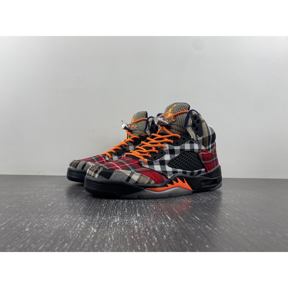 Air Jordan 5 Retro GS ''Plaid'' - FD4814 008