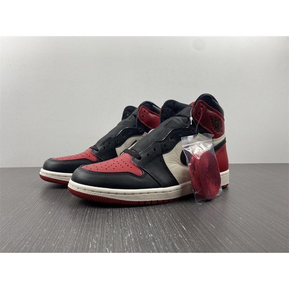 Jordan 1 Retro High Bred Toe Men''s - 555088-610