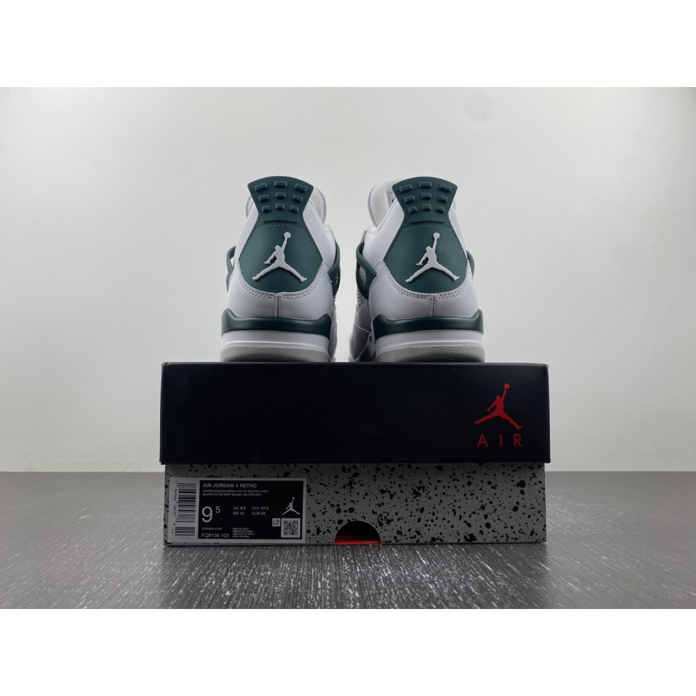 Air Jordan 4 "Oxidized Green" FQ8138-103