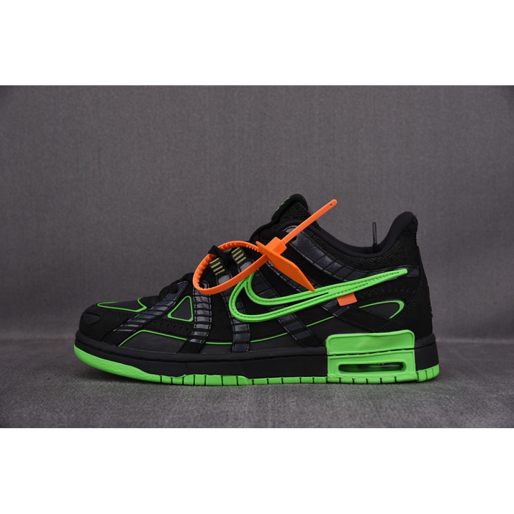 Nike Air Rubber Dunk Off-White Green Strike Men''s CU6015-001
