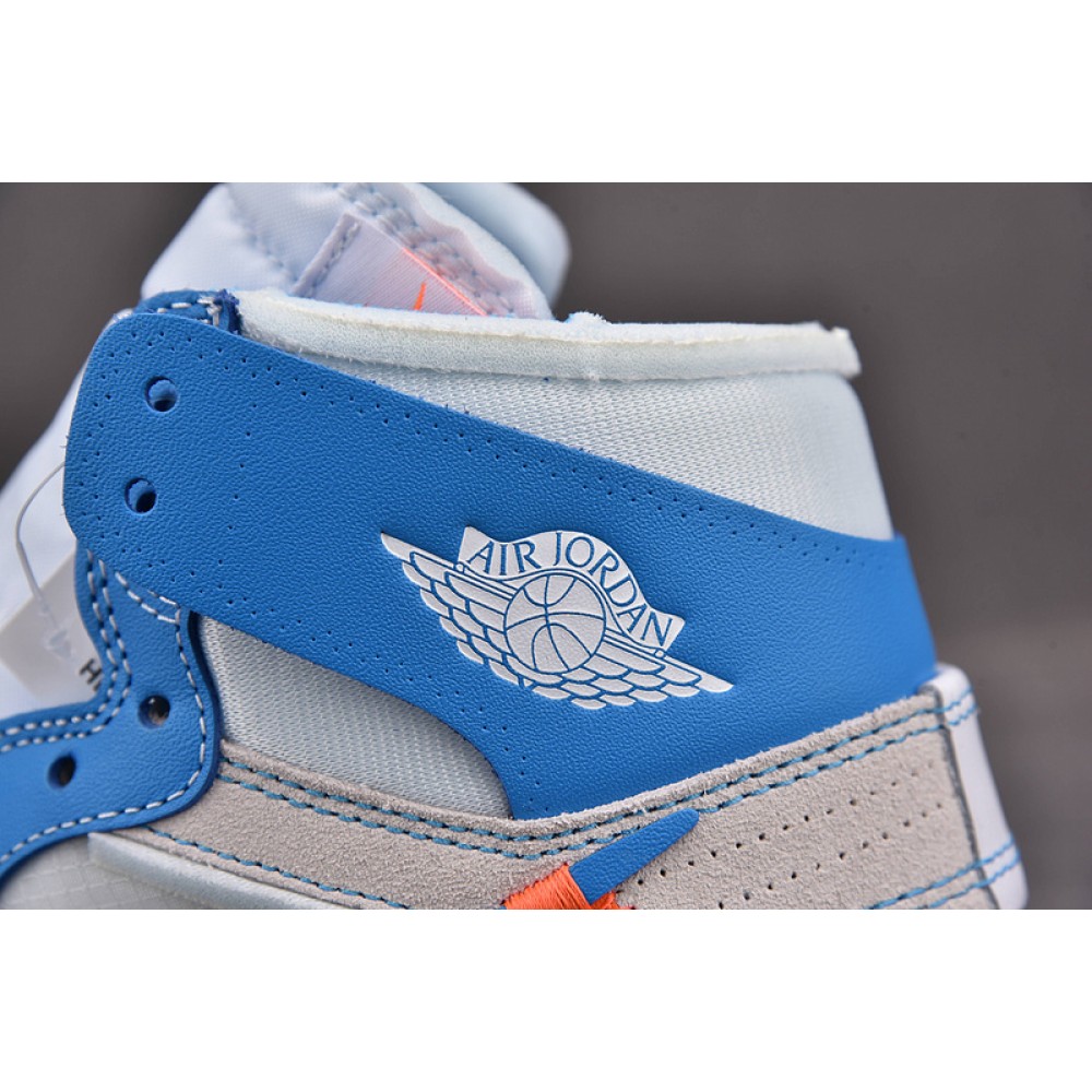 Jordan 1 Retro High Off-White University Blue Men