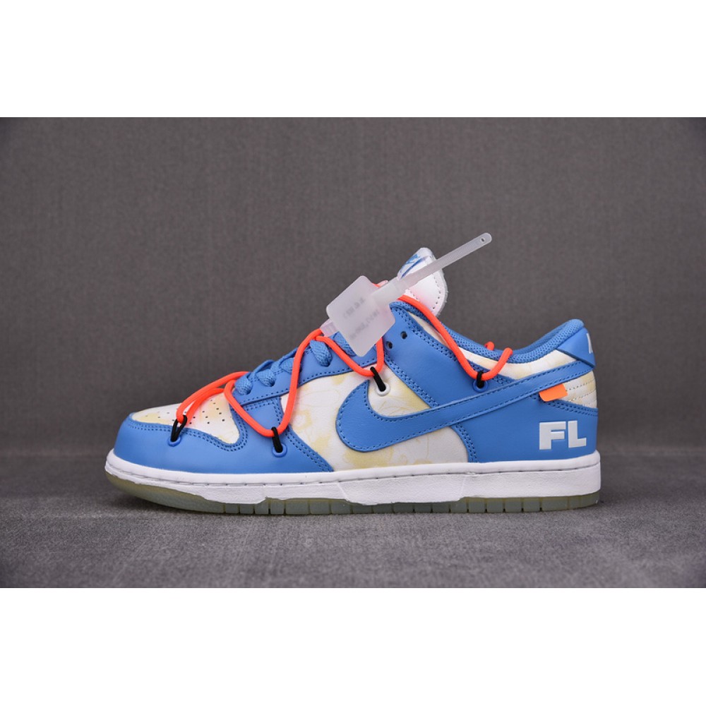 Nike Dunk Low Off-White Futura UNC Men''s - DD0856-403