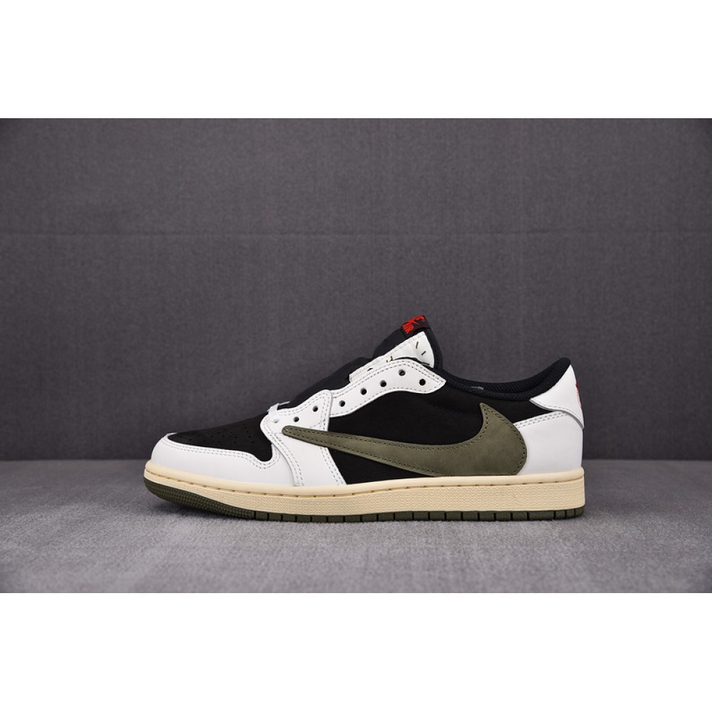 Jordan 1 Retro Low OG SP Travis Scott Olive (Women''s) DZ4137-106