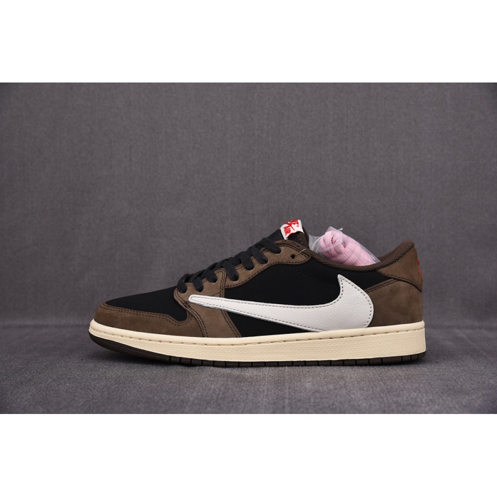 Jordan 1 Retro Low OG SP Travis Scott Mocha Men''s CQ4277-001