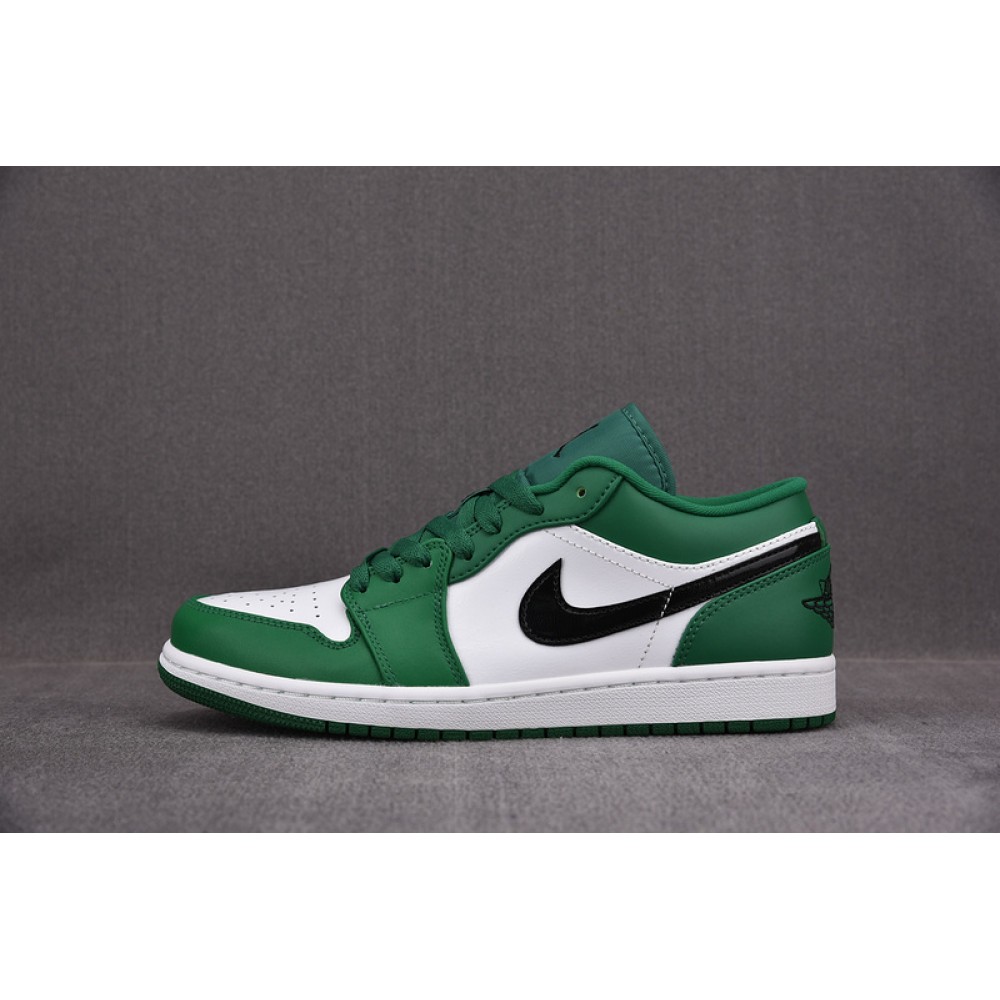 Jordan 1 Low Pine Green Men''s - 553558-301