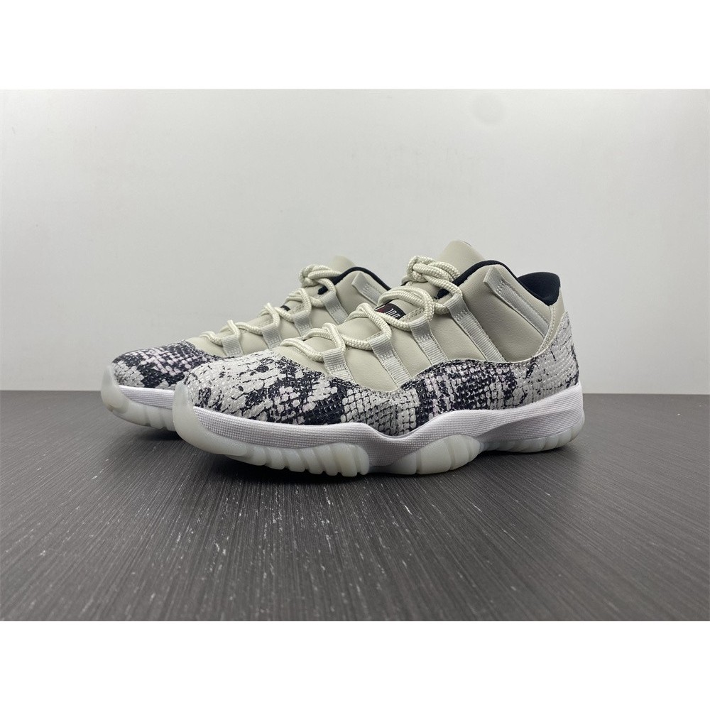 Jordan 11 Retro Low Snake Light Bone Men''s - CD6846-002