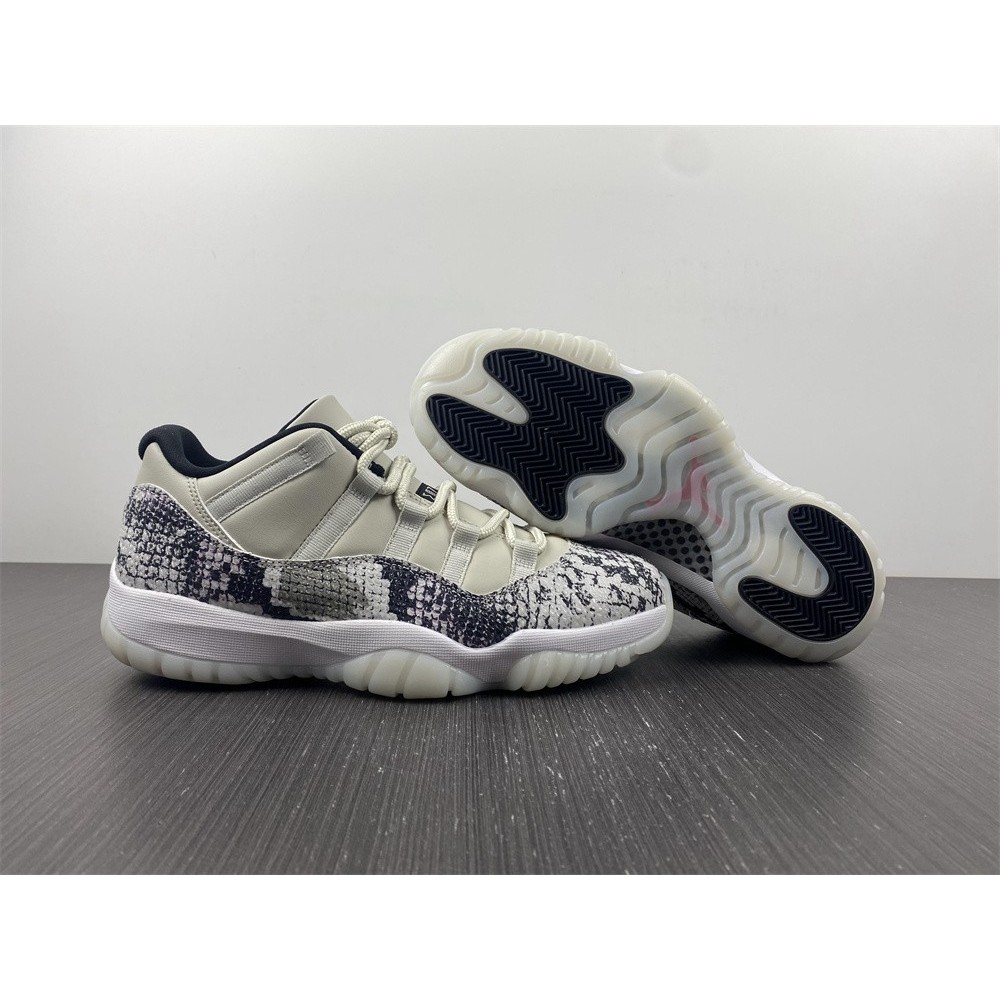 Jordan 11 Retro Low Snake Light Bone Men